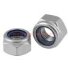 Factory Price M3-m24 Din 982 Stainless Steel 304 Self Nylock Nut Nylon Insert Hex Thick Nut