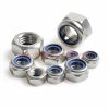 Wholesale Price M3-m24 Din 985 Stainless Steel 304 Nylock Nut Nylon Insert Hex Locking Nut