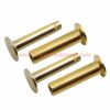 Factory Price M3/m4/m5/m6 Brass Semitubular Rivet And Solid Rivet Male Female Rivet For Knife Handle