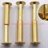 Factory Price M3/m4/m5/m6 Brass Semitubular Rivet And Solid Rivet Male Female Rivet For Knife Handle