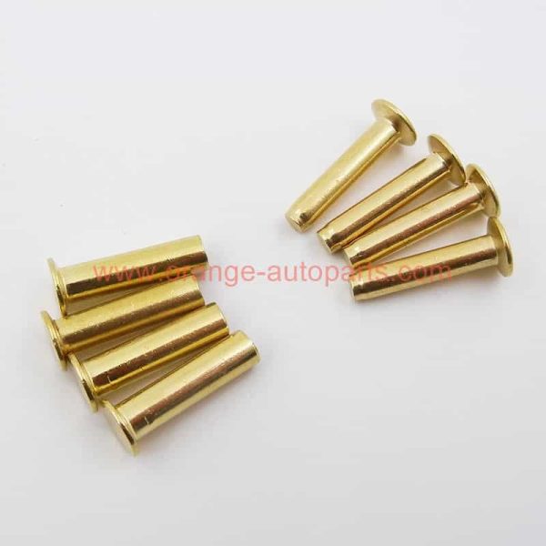 Factory Price M3/m4/m5/m6 Semi Tubular Rivet Brass Compression Tube Rivets Male Female Rivet For Knife Handle