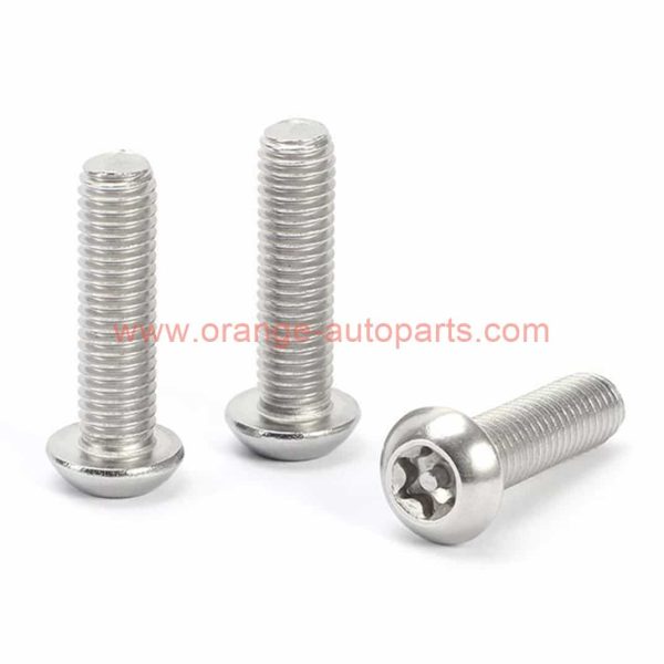 Factory Price M3-m8 Stainless Steel 304 Anti Theft Security Screw Torx Socket Button Head Machinescrew