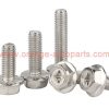 Factory Price M3-m8 Stainless Steel 304 Cross Recessed Hexagon Serrated Flange Head Bolt Screw