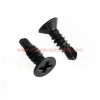 China Supplier M3.5-m6.3 Black Oxide Cross Recessed Philips Countersunk Head Self Drilling Screws