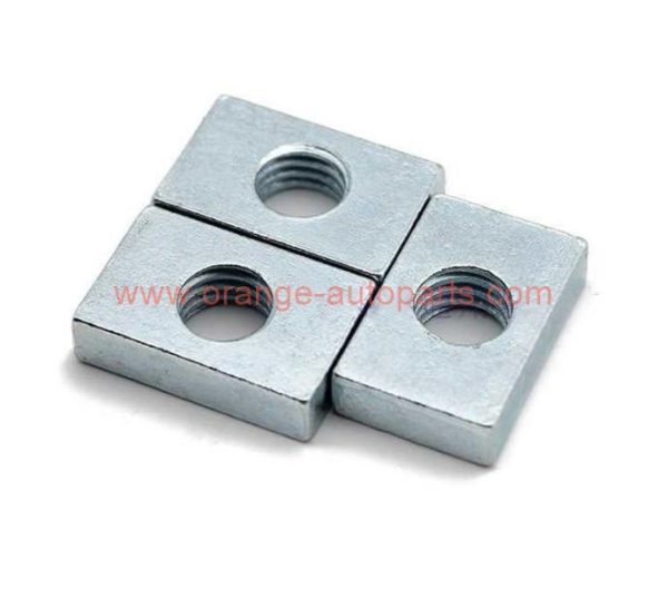 Wholesale Price M3m4m5m6m8 Galvanized Square Nut Rectangular Nuts For Aluminum Profile