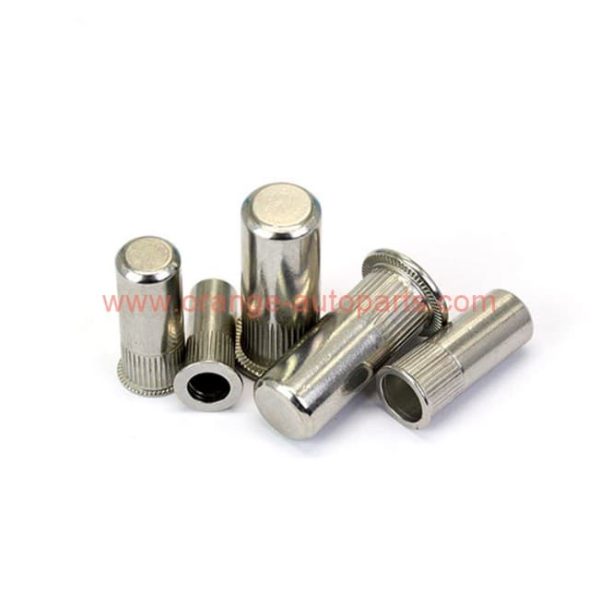 Factory Customized M4 – M10 Stainless Steel Flat Head Closed End Blind Rivet Nut