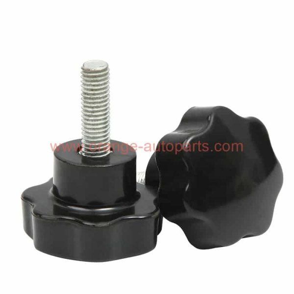 Factory Price M4 – M16 Plastic Bakelite Star Knob With Carbon Steel Galvanized Screws