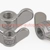 China Supplier M4 – M24 Din 315 Stainless Steel 304 Butterfly Wing Nuts With Rounded Wings