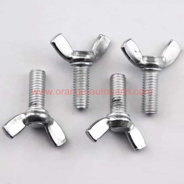 China Supplier M4 – M24 Din 316 Stainless Steel 304 Wing Bolts Butterfly Head Wing Screw