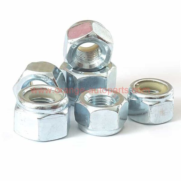 Factory Customized M4 – M24 Steel Galvanized Din 982 Nylock Nuts Hex Thick Lock Nuts With Nylon Insert