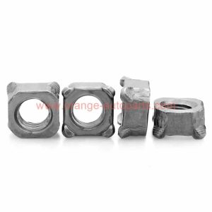 China Manufacturer M4 M5 M6 M8 Din 928 Carbon Steel Square Weld Nuts