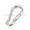 China Manufacturer M4 M5 M6 M8 M10 Cheap Stainless Steel Key Chain Snap Hook Climbing Carabiner