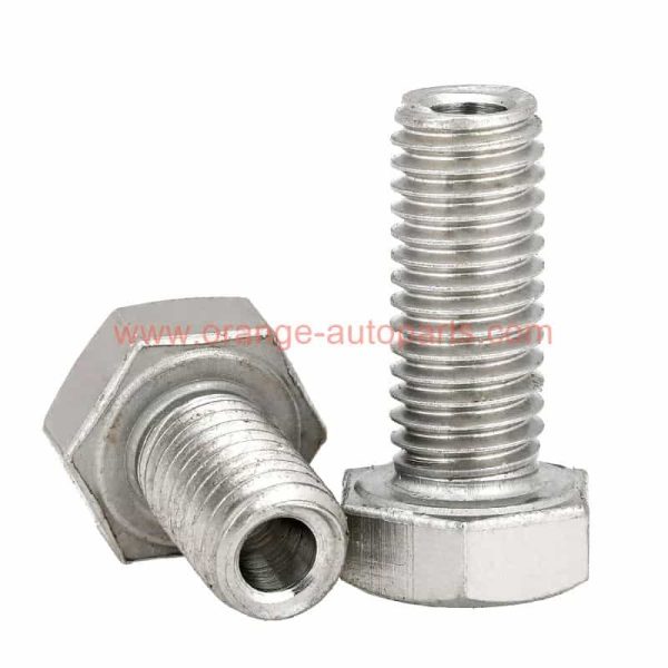 China Supplier M4 M5 M6 M8 M10 M12 M14 M16 M18 M20 Stainless Steel 304 Hex Head Bolts Hollow Screw Bolts