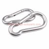 Wholesale Price M4 M5 M6 M8 M10 M12 Stainless Steel Spring Snap Hook Key Chain Hook Climbing Carabiner