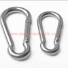 Factory Customized M4 M6 Cheap Stainless Steel Spring Snap Hooks Climbing Carabiner Key Chain