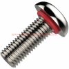 China Manufacturer M4 X 16mm Tamper Proof Seal Screws O Ring Stainless Steel 304 Self Sealing Screws