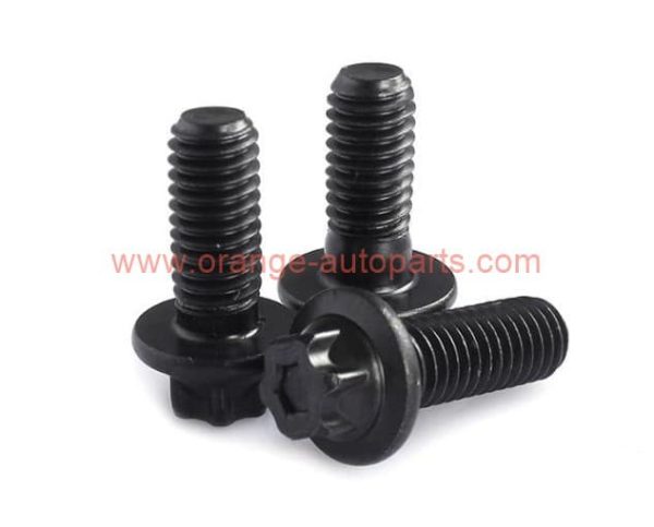 Factory Price M4-m20 Din 34800 Black Grade 12.9 Steel Hexalobular Head Flange Bolts