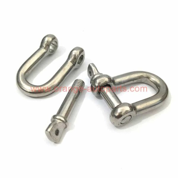 China Manufacturer M4-m38 Stainless Steel 304 D Type Shackles