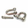 China Manufacturer M4-m38 Stainless Steel 304 D Type Shackles