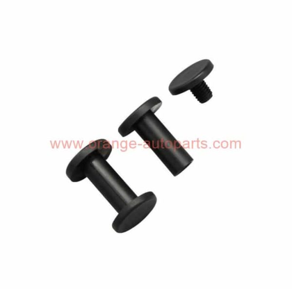 China Manufacturer M5 Black Plastic Male Female Book Binding Chicago Screws For Flipbooks Paper