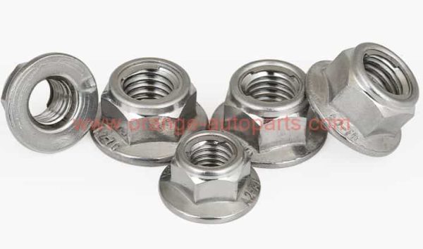 China Supplier M5 – M20 Din 6927 Stainless Steel 304 All Metal Self Locknut Hex Flange Locking Nuts With Collar