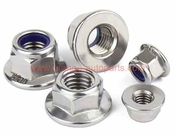 China Supplier M5 – M20 Din 6927 Stainless Steel 304 All-metal Locknut Hexagon Nuts With Flange