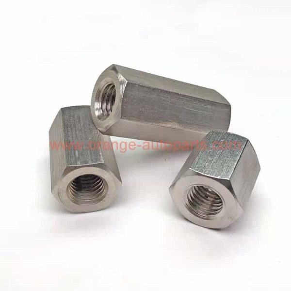 China Manufacturer M5- M24 Din 6334 Stainless Steel 304 Threaded Rod Extension Nut Hexagon Coupling Nuts