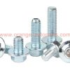 Factory Price M5 M6 M8 M10 M12 M14 M16 M20 Grade 8.8 Zinc Plated Hexagon Flange Bolts