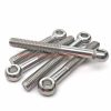 China Supplier M5 M6 M8 M10 M12 M16 M20 M24 Din 444 Eyebolts Stainless Steel 304 Flat Fish Eye Swing Bolt