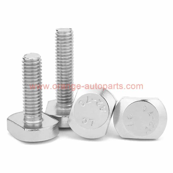 Factory Price M5 M6 M8 M10 M12 M16 M20 Stainless Steel 304 T Square Head Bolts For T Slot