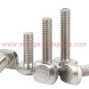 Factory Price M5 M6 M8 M10 M12 M16 M20 Stainless Steel 304 T Square Head Bolts For T Slot