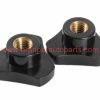 Factory Price M5 M6 M8 M10 M12 Plastic Tri Knob Brass Insert Threaded Bakelite Tri Lobe Knob Handle