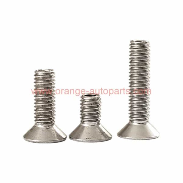 Wholesale Price M5 M6 M8 M10 M12 Stainless Steel 304 Hex Socket Countersunk Head Hollow Threaded Bolt Screw