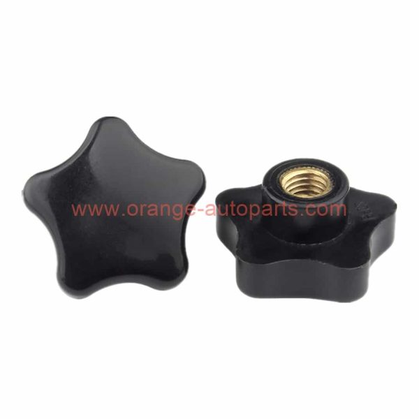 Factory Customized M5 M6 M8 M10 Plastic Knob Nut Star Shaped Knob Adjustable Nut Grip Handle