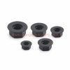 China Supplier M5 M6 M8 Nylon White Black Hex Flange Nuts