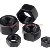 Factory Price M5-m100 Din 555 Gr10.9 Black Heavy Hexagon Nuts For Use With Structural Bolts