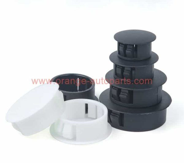 Wholesale Price M5-m30 Cheap Black White Nylon Plastic Round Snap Waterproof Hole Plugs