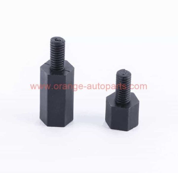 China Supplier M5m6m8 Hexagonal Round White Black Plastic Spacer