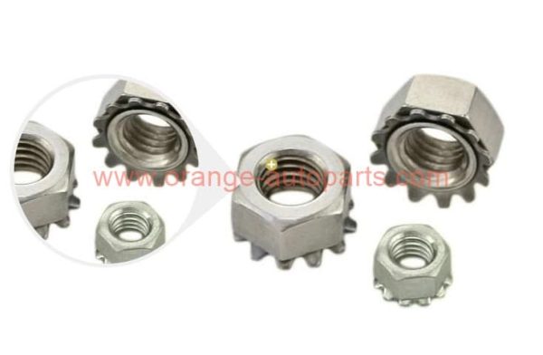 China Supplier M6*1 Stainless Steel Keps K-l Lock Nut With Free Spinning Washer