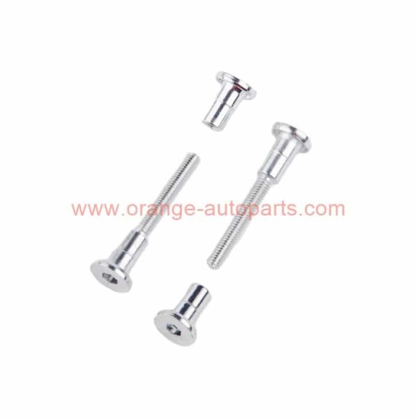 Factory Customized M6 Furniture Cabinet Hardware Male & Female Furniture Hex Screw