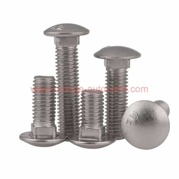 Wholesale Price M6 – M20 Stainless Steel A2 A4 Din 603 Carriage Bolts Round Cup Head Square Neck Bolts