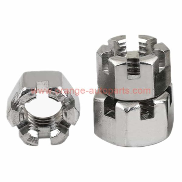 China Supplier M6 – M30 Din 937 Stainless Steel 304 Hexagon Thin Slotted Nuts And Castle Buts