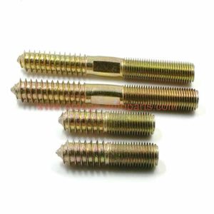 China Manufacturer M6 M8 Hanger Bolt Wood To Metal Dowels Double Ended Furniture Fixing Self Tapping Screws Wood Thread Stud