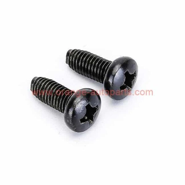 China Manufacturer M6 M8 M10 Black Zinc Stainless Steel 304 316 Pan Head Machine Screws