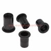 Wholesale Price M6 M8 M10 Carbon Steel Black Zinc Plated Flat Head Knurled Rivet Nuts