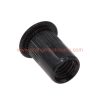 Wholesale Price M6 M8 M10 Carbon Steel Black Zinc Plated Flat Head Knurled Rivet Nuts