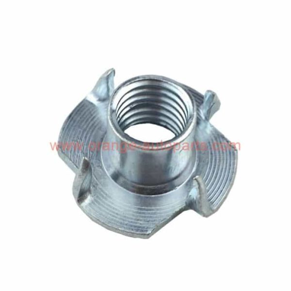 Wholesale Price M6 M8 M10 Din1624 Galvanized Claw Wood Inserts Tee Nut 4 Prong T Nuts