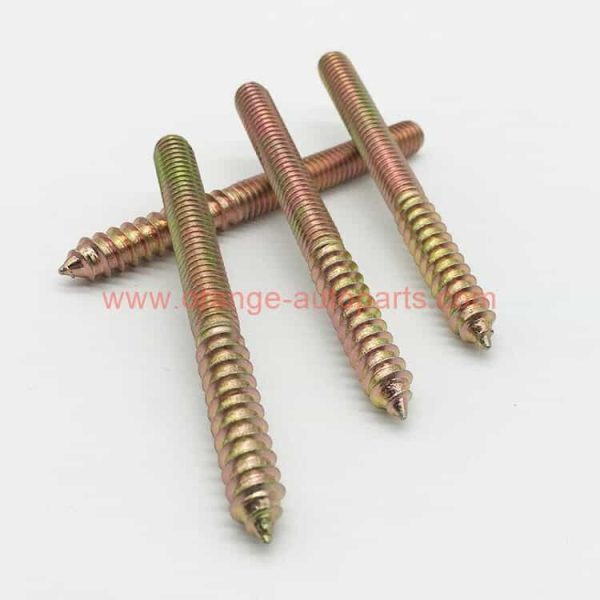 China Supplier M6 M8 M10 Double End Screws Hanger Bolts Double Threaded Self Tapping Wood Screw