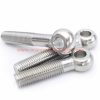 Factory Customized M6 M8 M10 M12 Din 444 Stainless Steel 304 Fish Eye Swing Bolt Eyebolts