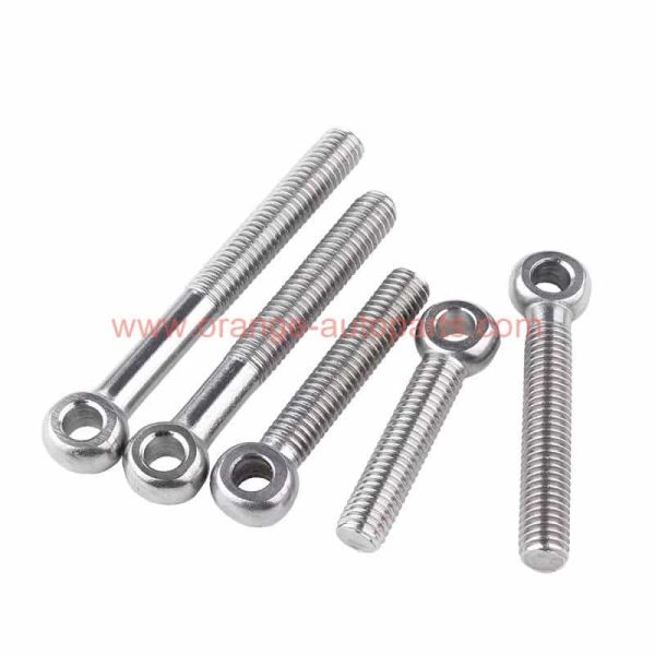 Factory Customized M6 M8 M10 M12 Din 444 Stainless Steel 304 Fish Eye Swing Bolt Eyebolts